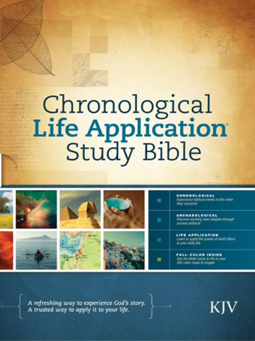 Title details for Chronological Life Application Study Bible KJV by Tyndale - Available